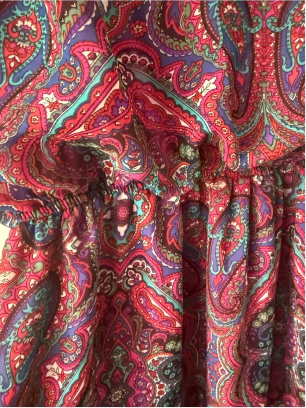 Purple Maxi Sundress with Spaghetti Straps Sz Large $40 - Picture 5 of 5